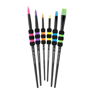 cetkice-faber-castell-soft-grip-black-edition-6-kom Četkice Faber-Castell Soft Grip Black Edition – 6 kom