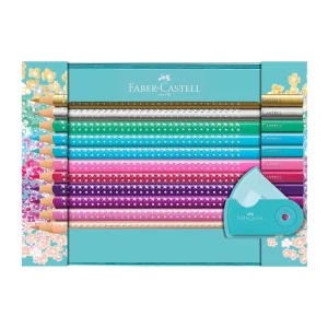 drvene-bojice-faber-castell-sparkle-20-boja-sa-rezacem Drvene bojice Faber-Castell Sparkle – 20 boja sa rezačem