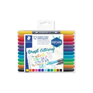flomasteri-staedtler-design-journey-brush-letter-duo-12-boja Flomasteri Staedtler Design Journey brush letter duo – 12 boja