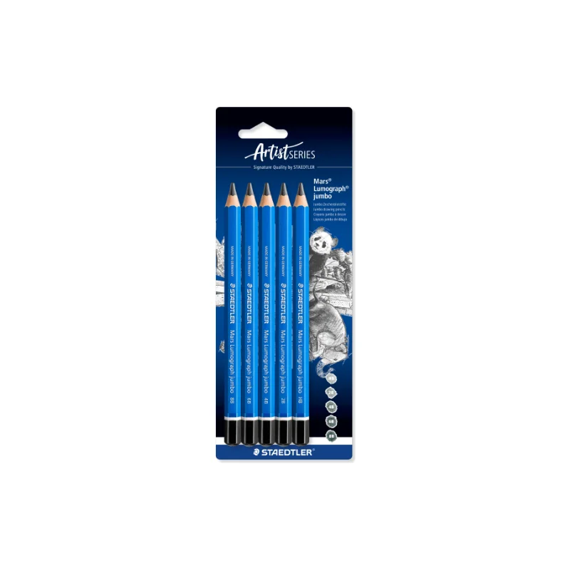 Jumbo grafitne olovke Staedtler Mars Lumograph – set od 5