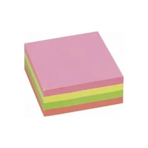 Kocka samolepljiva Yidoo 75 × 75 mm 300 listova NEON