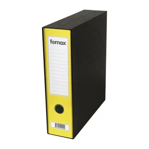 Registrator A4 Fornax Prestige žuta 80mm
