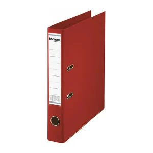 Registrator PVC Fornax Premium samostojeći crvena uski 50mm