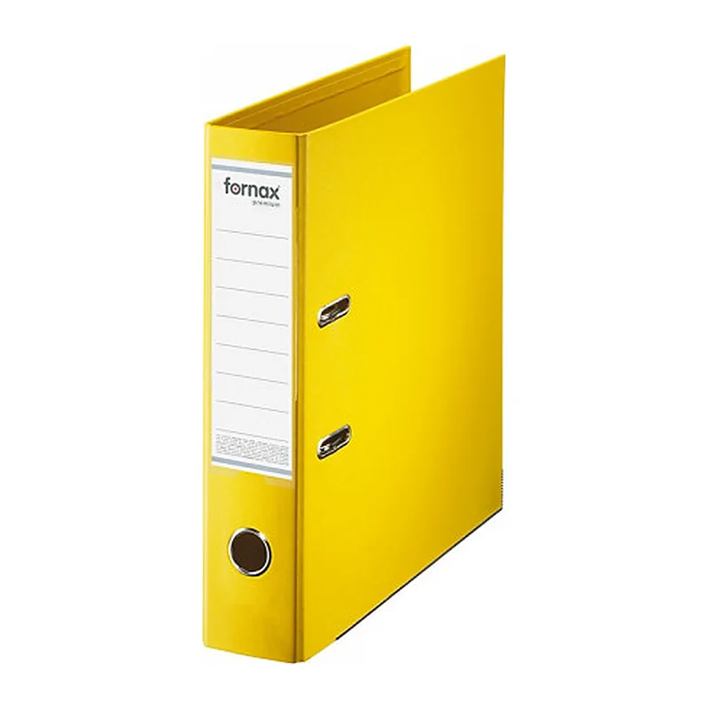 Registrator PVC Fornax Premium samostojeći žuta široki 80mm