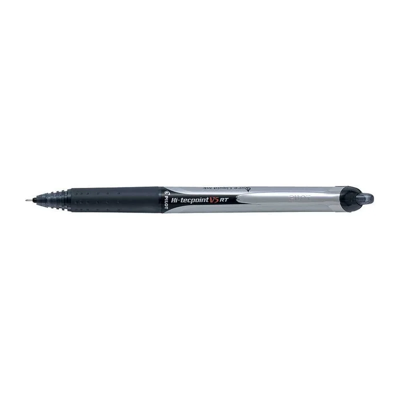 Roler PILOT Hi-Tecpoint V5 RT Retractable crni