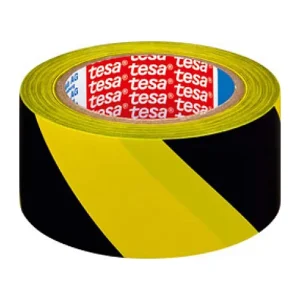 traka-za-oznacavanje-tesa-50mm-x-33m-crno-zuta Traka za označavanje Tesa 50mm x 33m crno-žuta