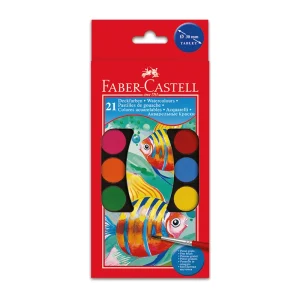 vodene-boje-faber-castell-21-boja-sa-cetkicama Vodene boje Faber-Castell – 21 boja sa četkicama